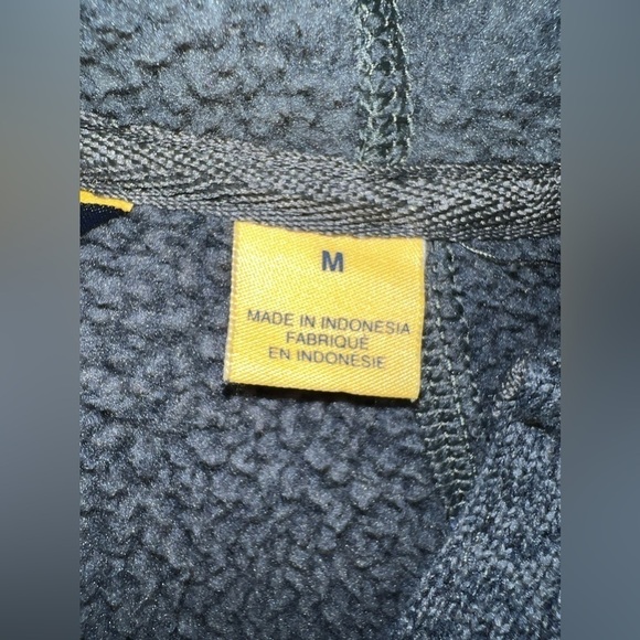 CABELAS Womens Olive Green Fleece Lined Hooded Pullover Sweatshirt Sz M - Picture 6 of 10